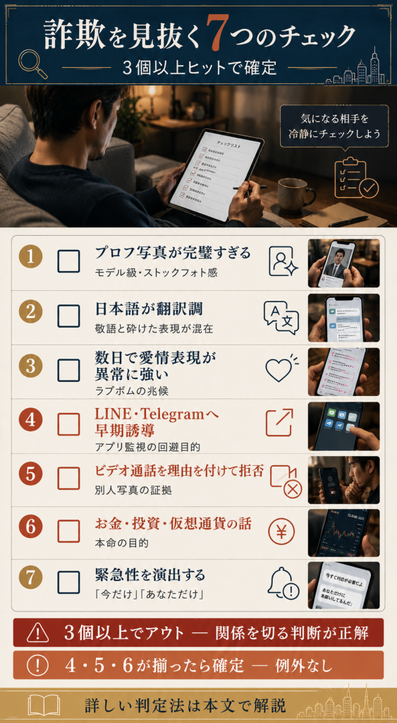 ナイモン詐欺を見抜く7つのチェック